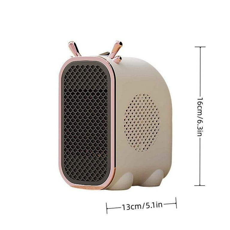 Compact 800W Portable Electric Space Heater for Quick, Efficient Heating